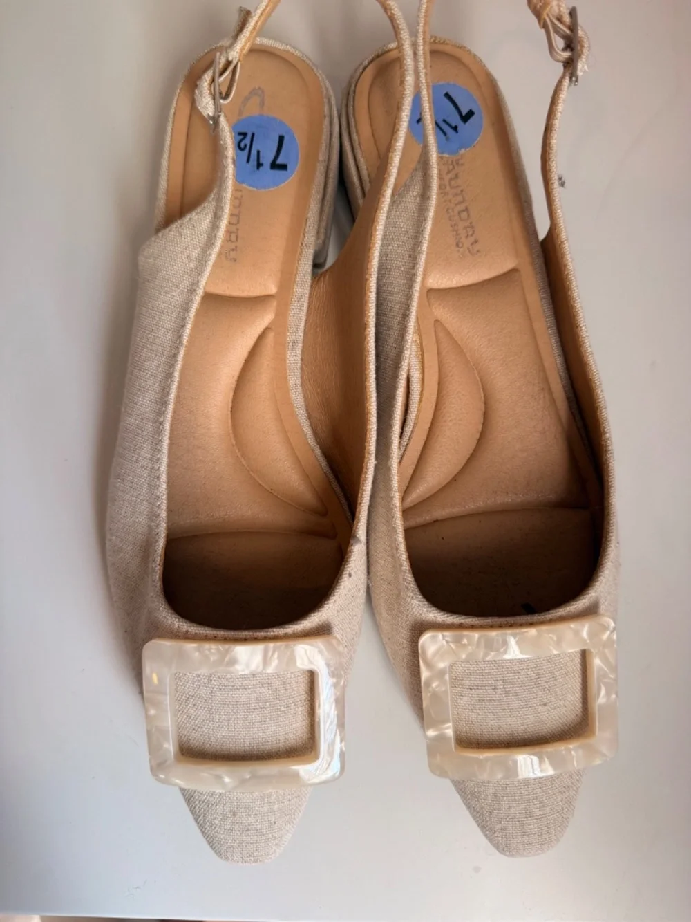 Sling back Flats